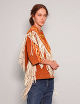 Aztec Leather Jacket