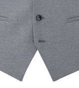 Skopes Jodrell Suit Waistcoat For Men in Silver, 34R-62R