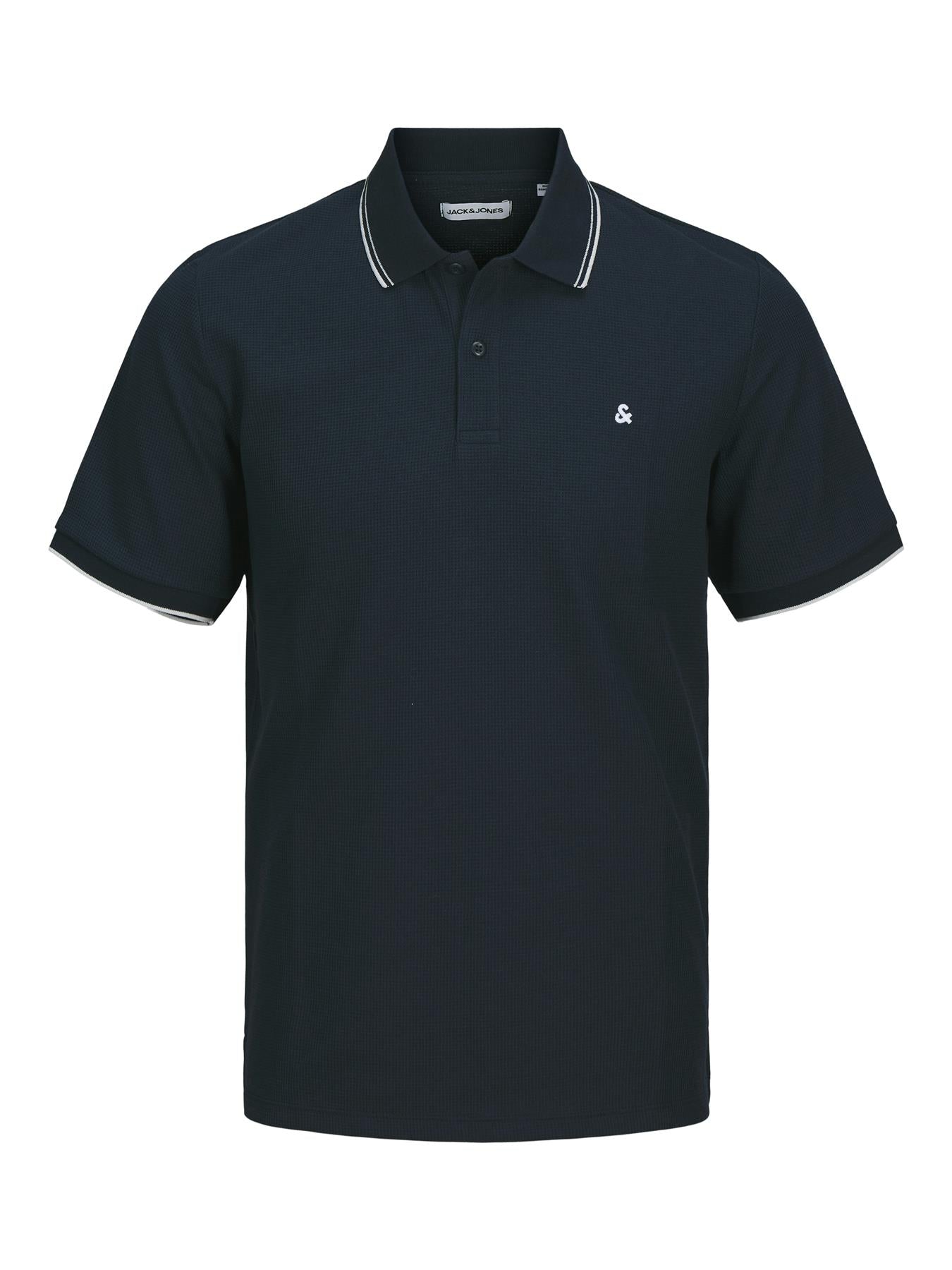 Jack & Jones Short Sleeves Polo Shirt For Men (JJEAUSTIN) in 4 Colours, 4XL-7XL