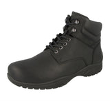Mens (Odessa) 6V Wide Fit By Db Shoes in Black W/Proof Nubuck