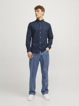 Jack & Jones Oxford Shirt With Long Sleeves For Men (JPRBLUBROOK) in 8 Colours, L-XL