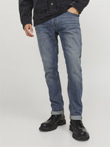 Jack & Jones Slim Fit Jeans - JJIGLENN JJCOLE AM 271 NOOS in Blue Denim , 28W-36W