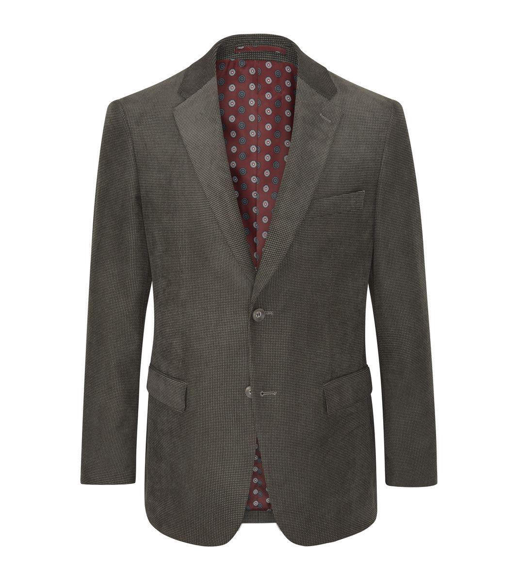 Skopes Hodgkinson Textured Sports Jacket For Mens in Olive, 36S-62L