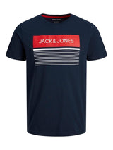 Jack & Jones Men's Plus Size Short Sleeves T-Shirt Size 1XL to 6XL, Multiple Colours