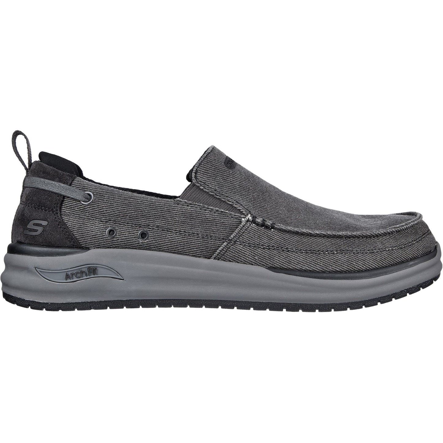 Skechers (GAR204605) Slip On Mens Arch Fit Melo Port Bow Shoes in UK 6 to 12