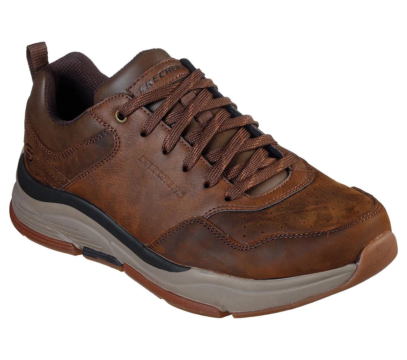 Men's Skechers Benago Treno Relaxed Fit Streetwear Casual Shoes
