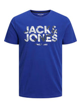 Jack & Jones Plus (12245450) JJJAMES SS Crew Neck T-Shirt in 3 Colour Options 1XL to 6XL