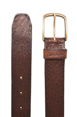 Wrangler Men's Braid Embossed Premium Leather Belt in Size XS to XXXL
