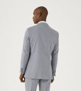 Skopes Jodrell Suit Tailored Fit Jacket For Men in Silver, 34S-62L