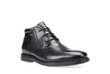 GEOX Amphibiox Mens Soft Black Leather Waterproof Boots (Brayden)