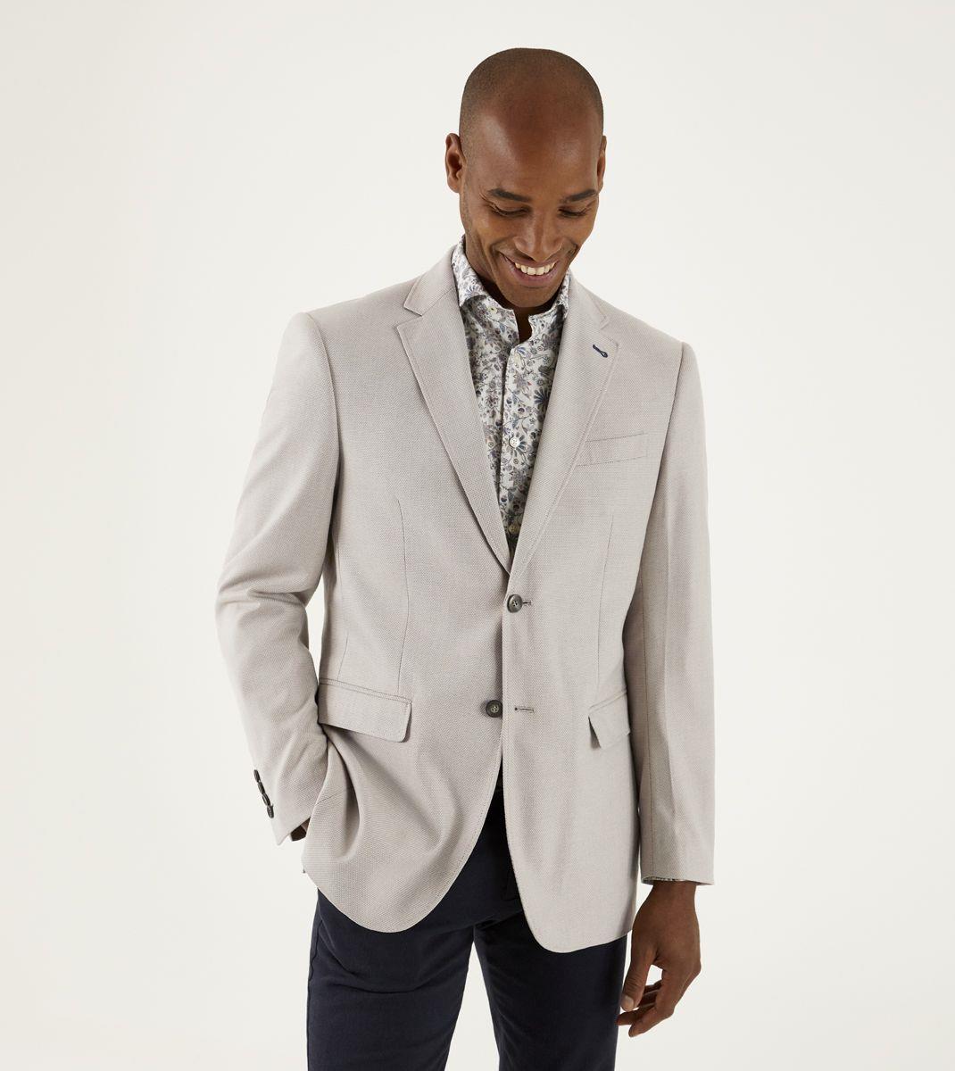 Skopes Harry Jacket For Mens MM4057 in Stone, 34 to 62