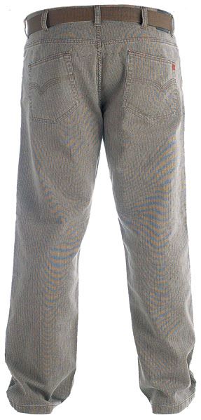 Duke Bedford Cord With Belt (Brown 1551) Waist 42 to 60"