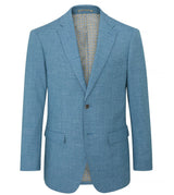 Skopes Tailored Fit Jamie Suit Jacket For Men in Aqua Blue, 36S-62L
