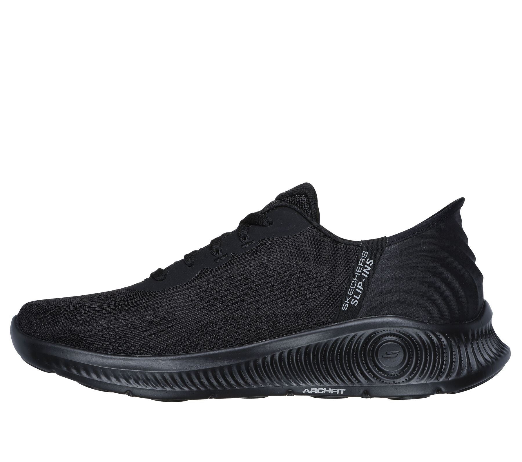 Skechers Men Trainer Shoes - Go Walk Anywhere - Worldwide in Black, 6-15