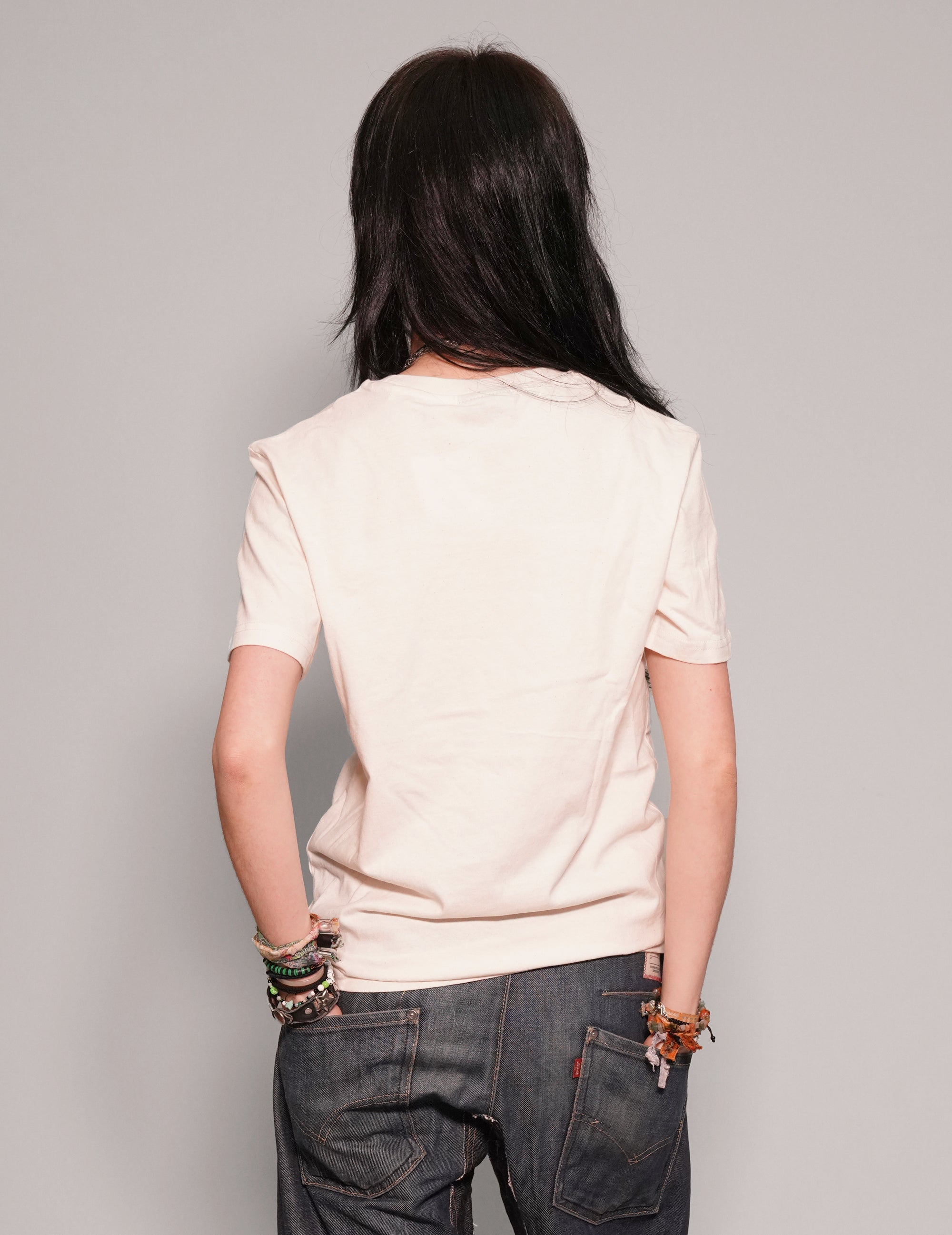 F*ck Fast Fashion T-Shirt in Ecru
