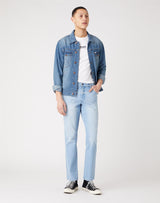 Wrangler Texas Slim Clear Blue Stretch Jeans