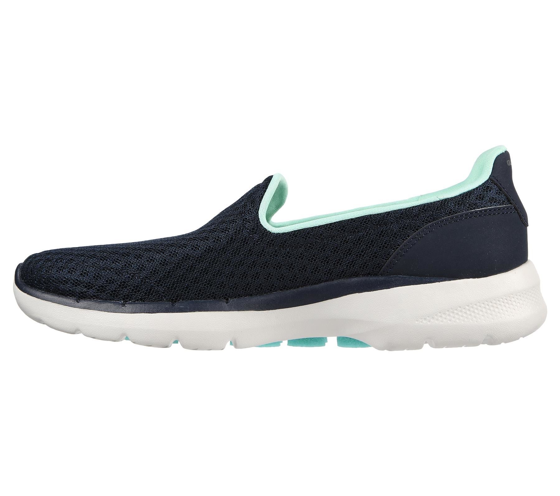 SKECHERS (124508) Womens GO WALK 6-BIG SPLASH Sneaker Shoes in Sizes UK 4 to UK 8