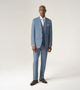Skopes Beckett Suit Tailored Fit Jacket For Men in Pale Blue, 36S-64L