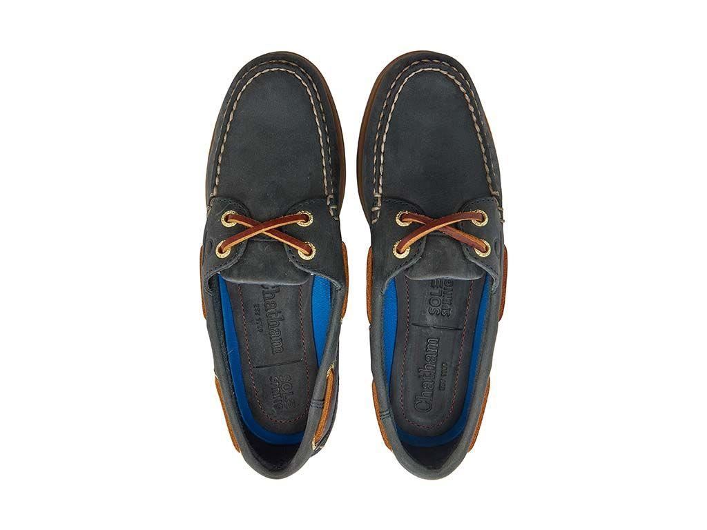 Chatham Women's Deck Lady II G2 Premium Leather Boat Shoes in 3 Colour Options 3 to 9