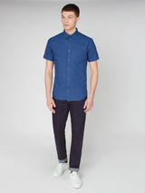 Ben Sherman Men's Regular Fit Short Sleeve Organic Cotton Oxford Shirt (0065095) M-XXL, 5 Colours