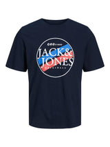 Jack & Jones Men's Plus Size JORCODYY Crew Neck Tee in 2 Colours 1XL to 6XL