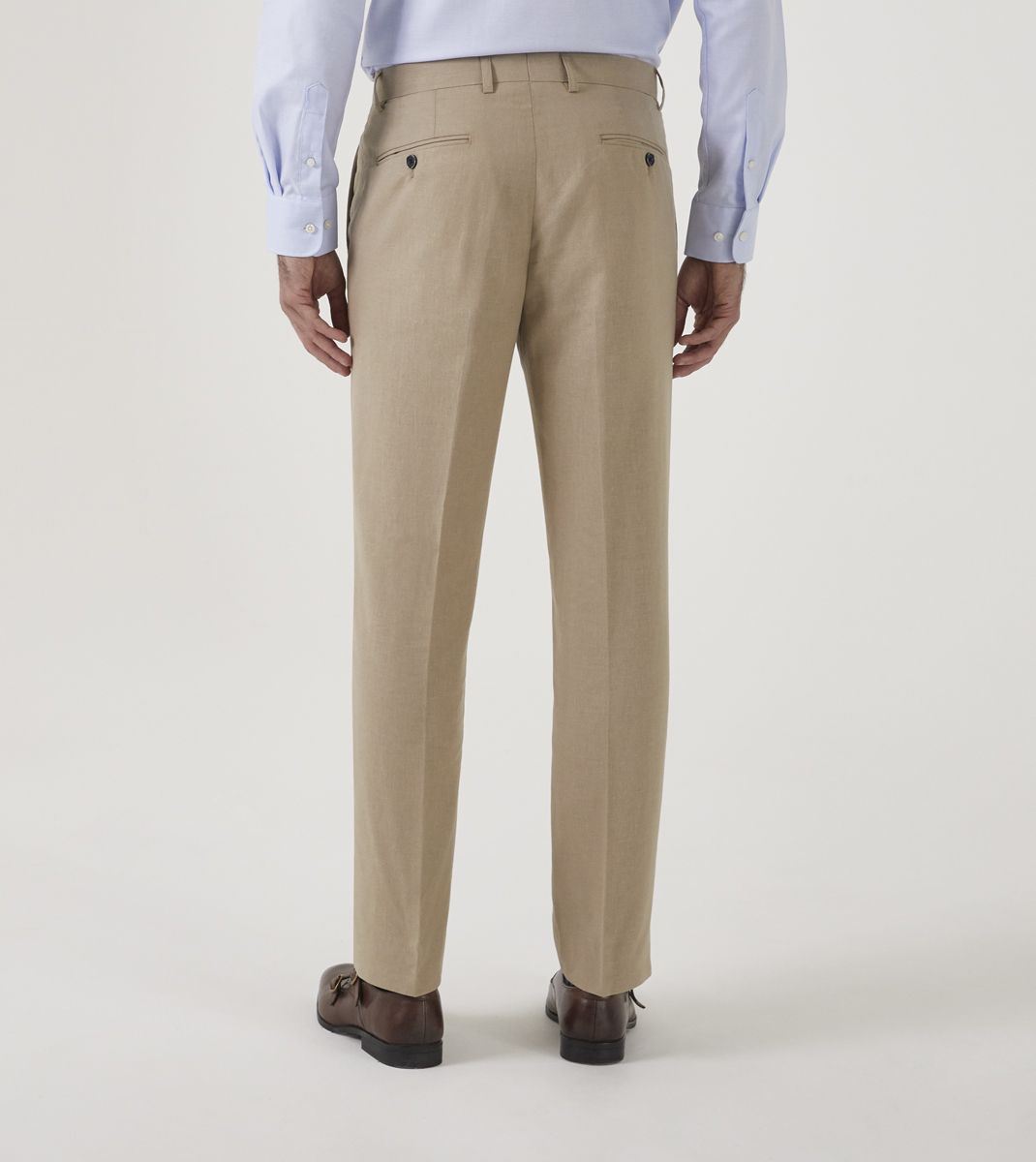 Skopes Tuscany Trouser For Mens MM70058 in Stone, 44R to 52L