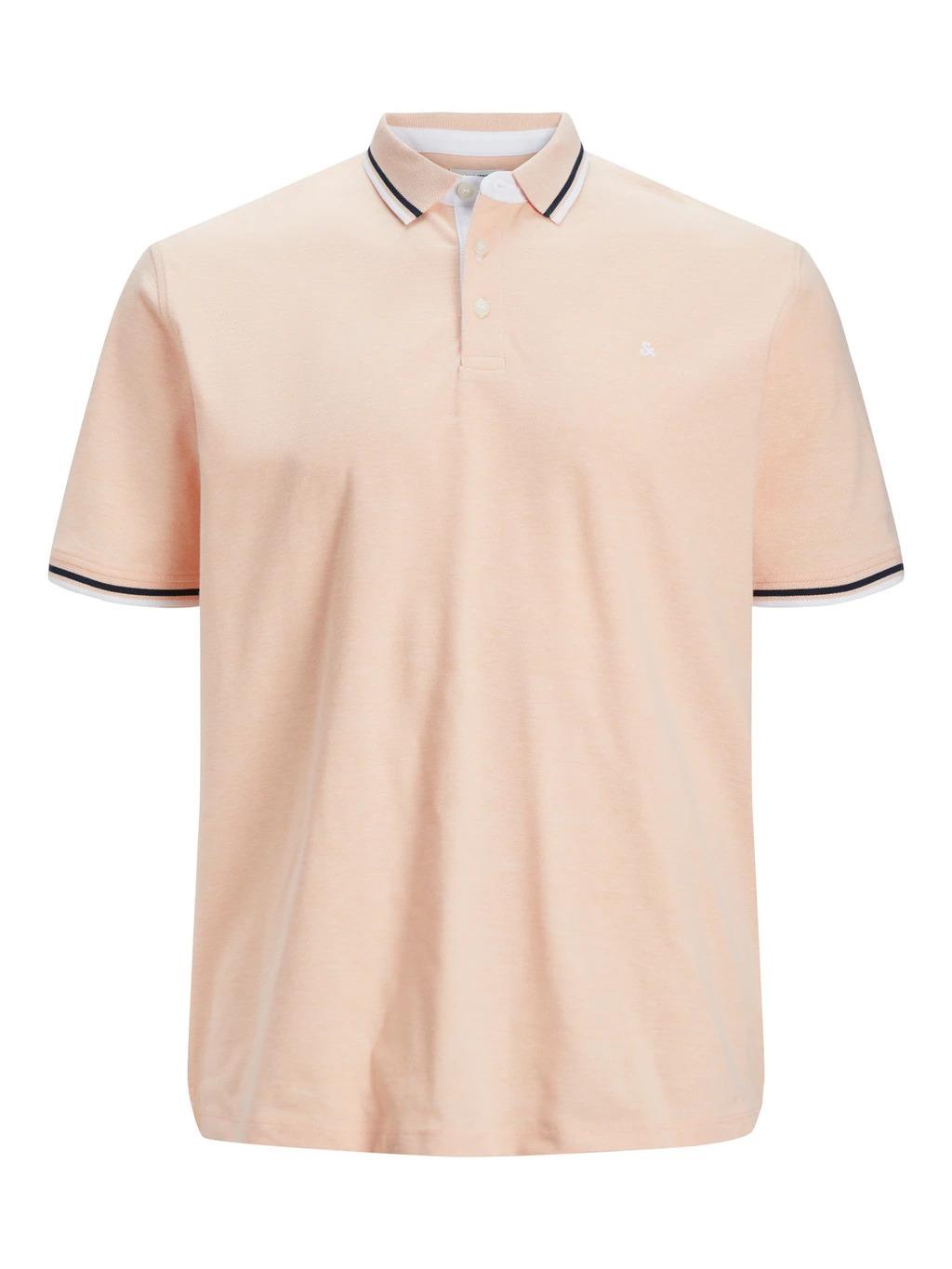 Jack & Jones (12143859) Men's Plus Size JJEPAULOS Polo Shirt in 6 Colours 2XL to 6XL