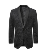 Skopes Westwood jacket in black paisley with satin shawl collar Size 34 - 62