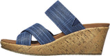 Skechers Beverlee Canyon Dangle Summer Shoes Sandal Ladies Summer in  Navy