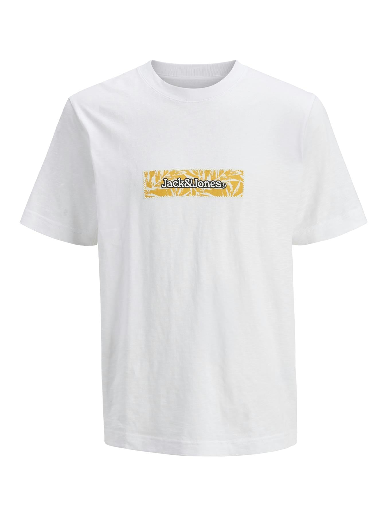 Jack & Jones Short Sleeves T-shirt For Men (JORSPLIT AOP BRANDING) in 3 Colours, S-XXL