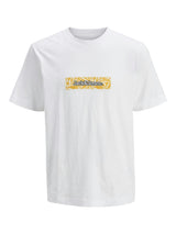 Jack & Jones Short Sleeves T-shirt For Men (JORSPLIT AOP BRANDING) in 3 Colours, S-XXL