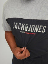 Jack & Jones Men's Plus Size Short Sleeved T-Shirt, 1XL to 6XL