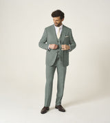 Skopes Elio Suit Waistcoat For Men in Sage Green, 34R-62R