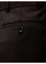 Skopes Men's Flexi Waist Tailored Fit Trouser Ryedale Black Size 30 - 60