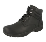 Mens (Odessa) 6V Wide Fit By Db Shoes in Black W/Proof Nubuck