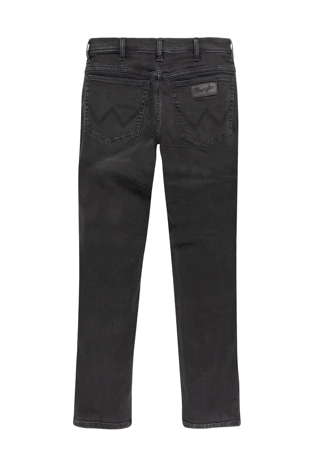 Wrangler Texas Slim Jeans Black Crow Authentic in Waist 32-46