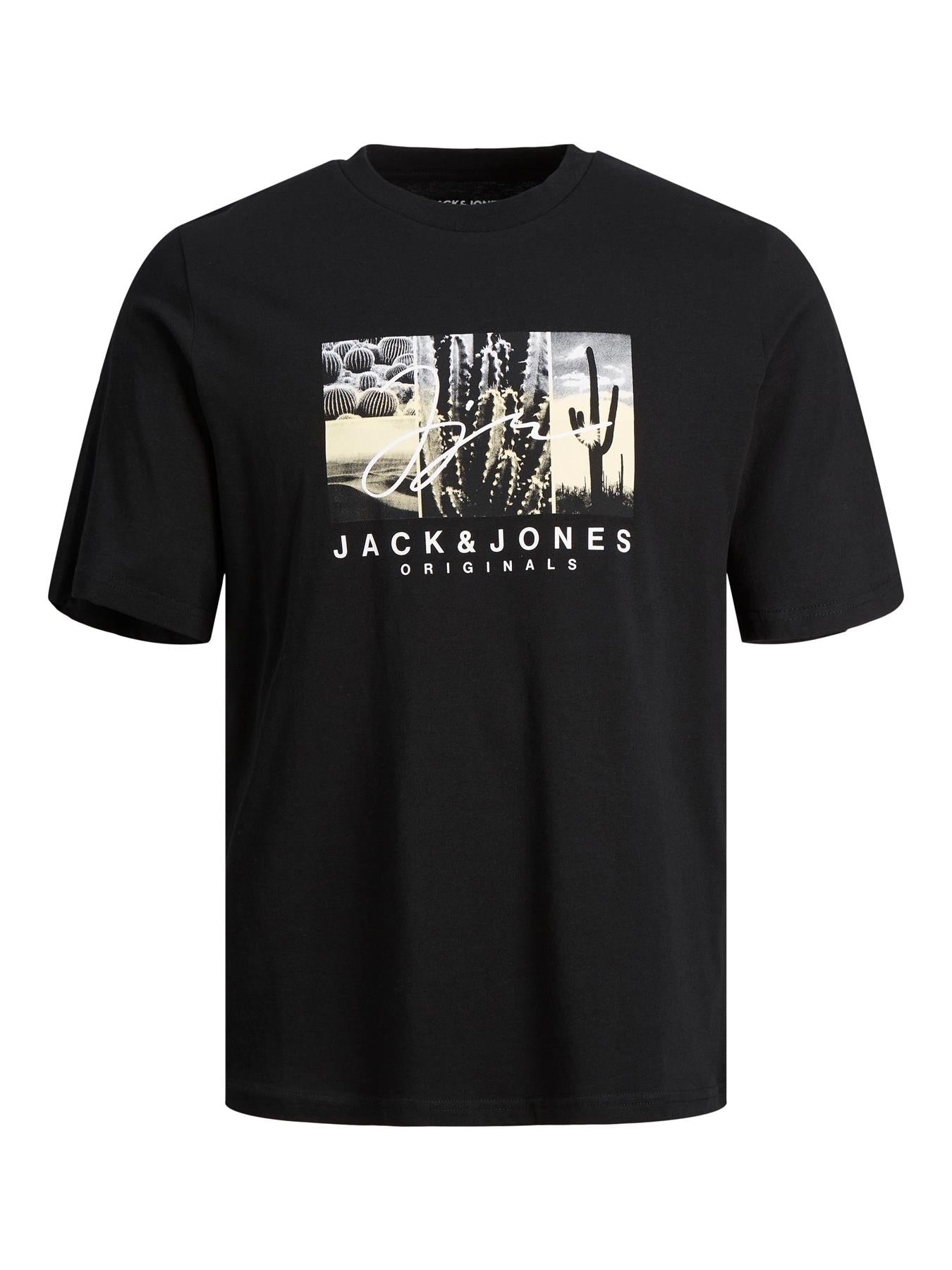 Jack & Jones (12239621) Men's JORSPLASH Photo T-Shirt in 3 Color Options 1XL to 6XL