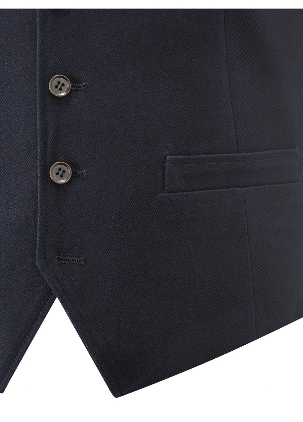 SKOPES Heritage Collection Mens Smart Casual Waistcoat (Berwick) in Navy