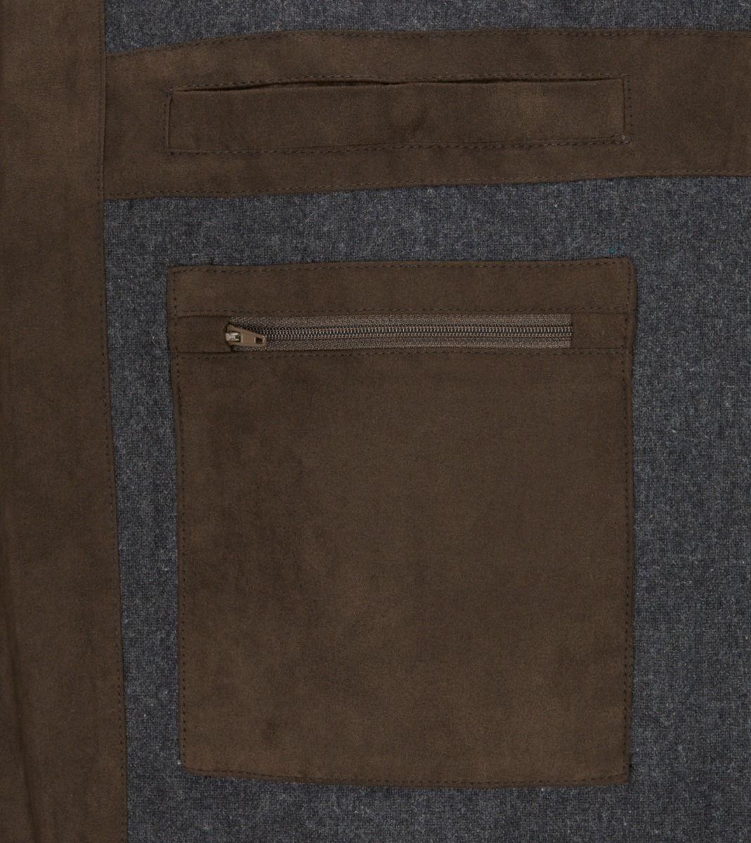 Skopes Men's Plus Size Mid Lengeth Car Coat In Brown Size Small To 5Xl