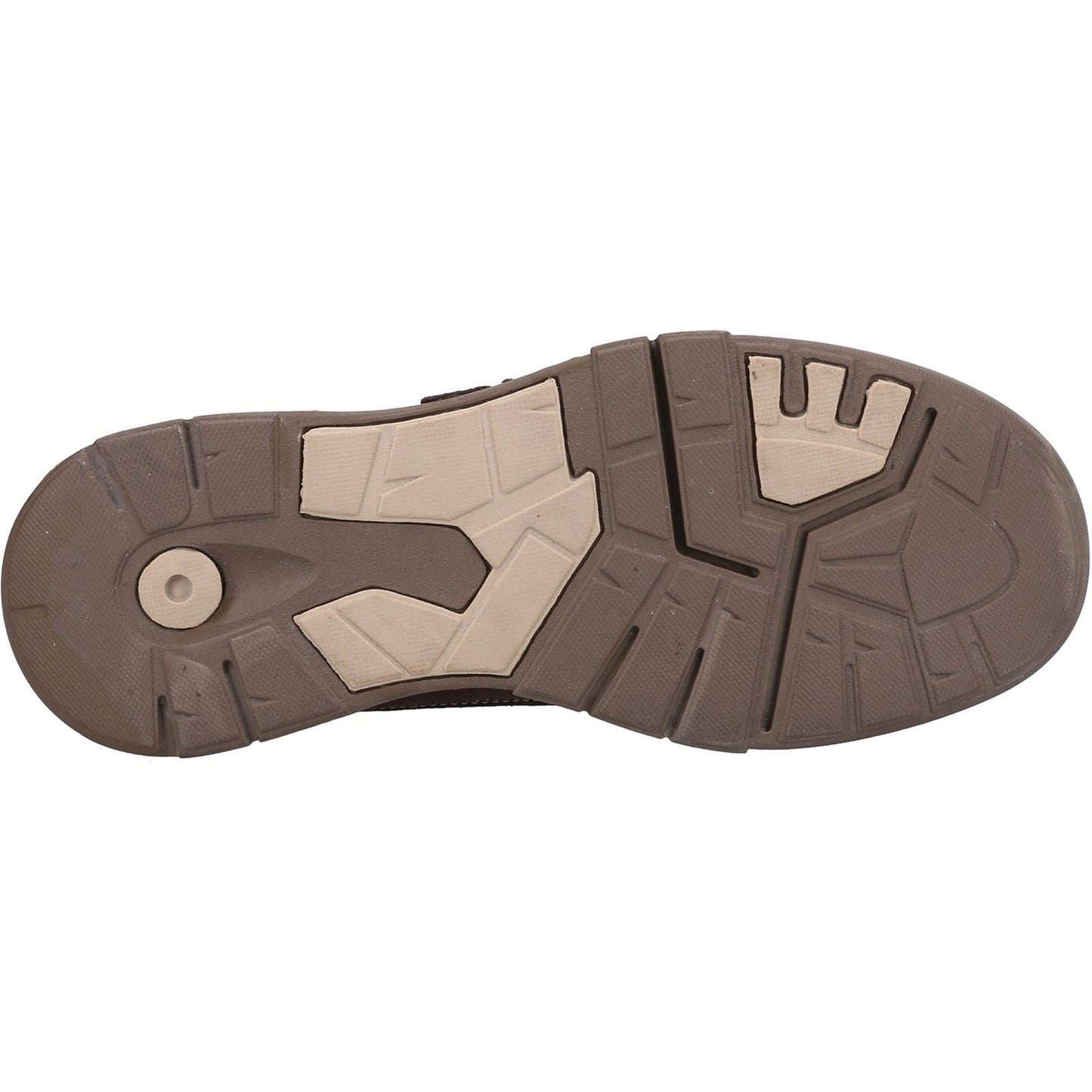 Hush Puppies Double Strap Touch Fastening Classic Shoe For Men (Fabian) in 2 Colours, 6-12