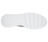 SKECHERS Men's Foreflex lace up athletic walking and training sneaker in Black/White