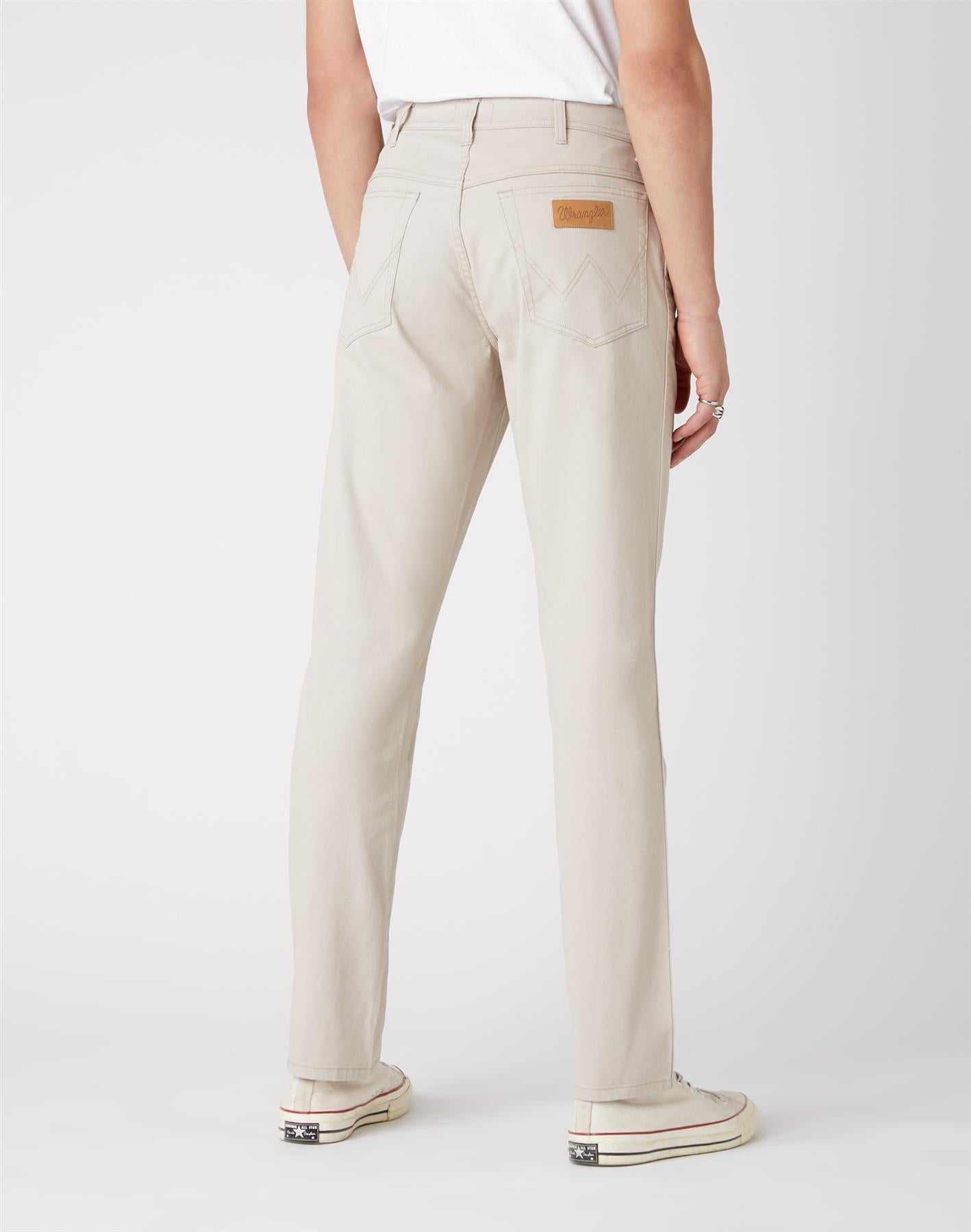 Wrangler Mens Texas Slim Stone Trousers