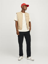 Jack & Jones Relaxed Fit Cargo Pants For Men - JPSTKANE BARKLEY CARGO PANT NOOS in Black , 27W-36W