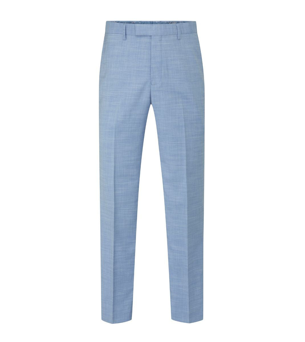 Skopes Lucien Suit Tailored Fit Trouser For Men ins Sky Blue, 30W-58W