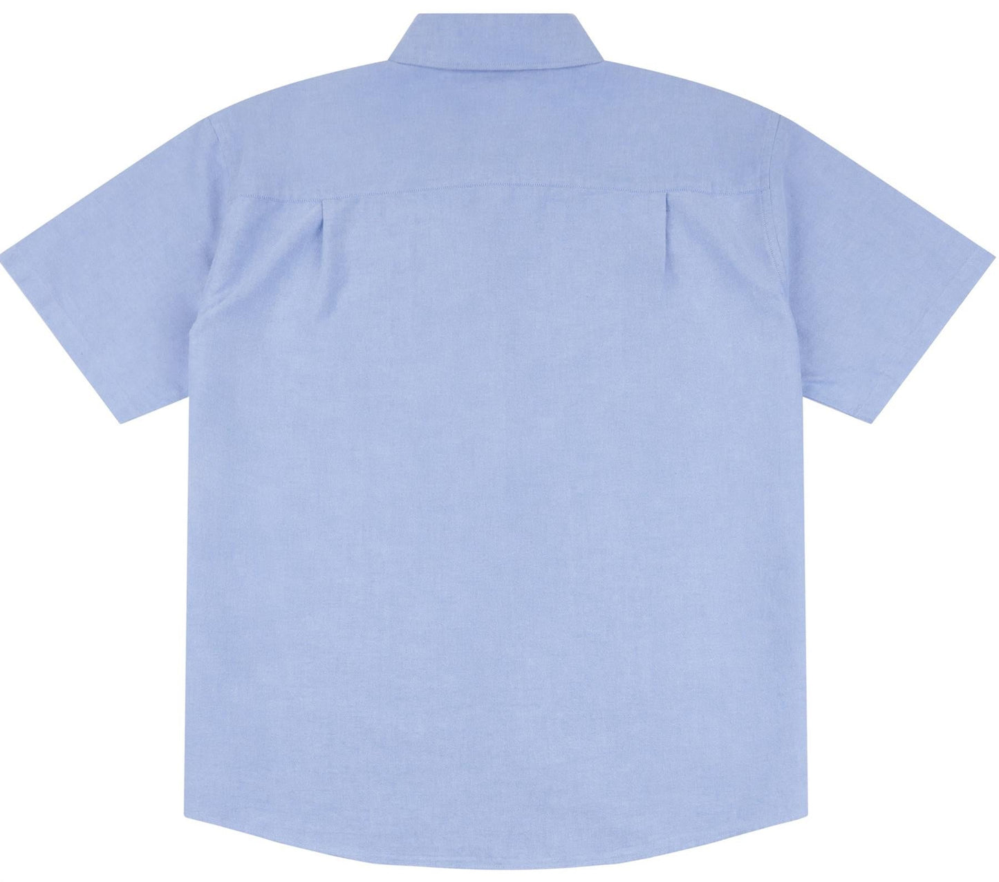 US Polo Plus Size Oxford Short Sleeve Shirt in Blue Yonder, 3XL