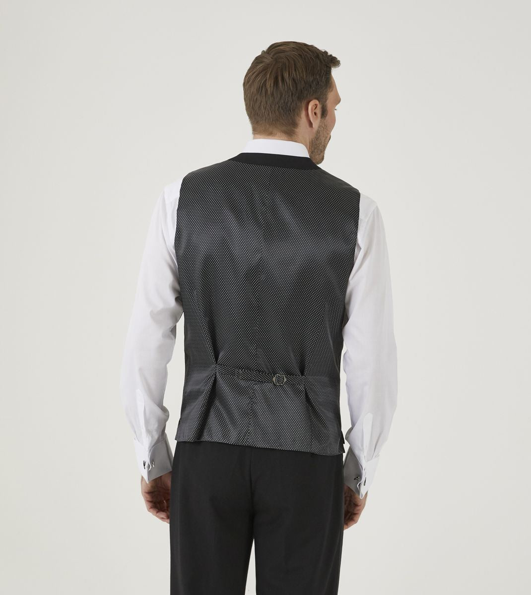 Skopes Cavendish Dinner Suit Waistcoat For Men's (10160) in Black, 34 - 64