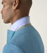 Skopes Tailored Fit Jamie Suit Jacket For Men in Aqua Blue, 36S-62L
