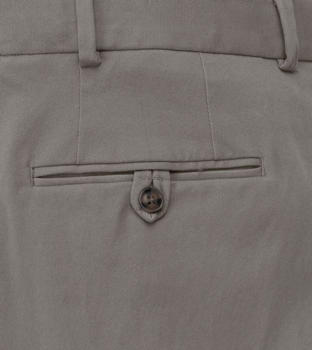 Skopes Antibes Tailored Fit Chino For Men in Steel Grey, 30W to 52W