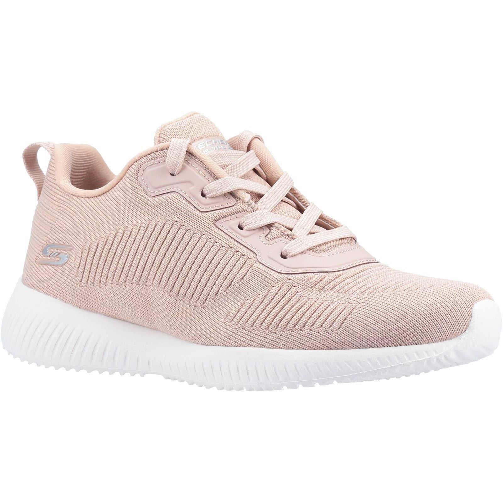 Skechers (GAR32504) Ladies Sports Bobs Sport Squad Tough Talk in UK 3 to 8