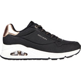 Skechers Women Trainers - Uno - Shimmer Away in 2 Colours, 3-8 - GAR155196